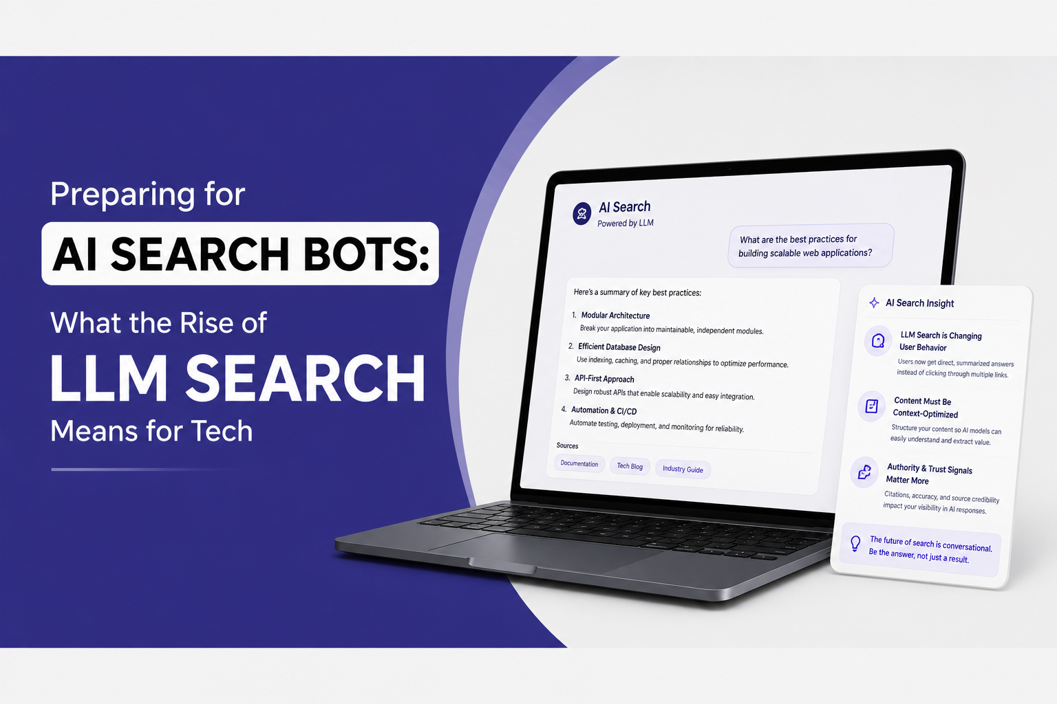 Preparing for AI Search Bots: What the Rise of LLM Search Means for Tech Brands